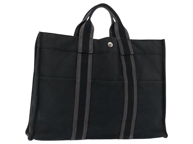 Bolso Fourre Tout MM de Hermès Negro