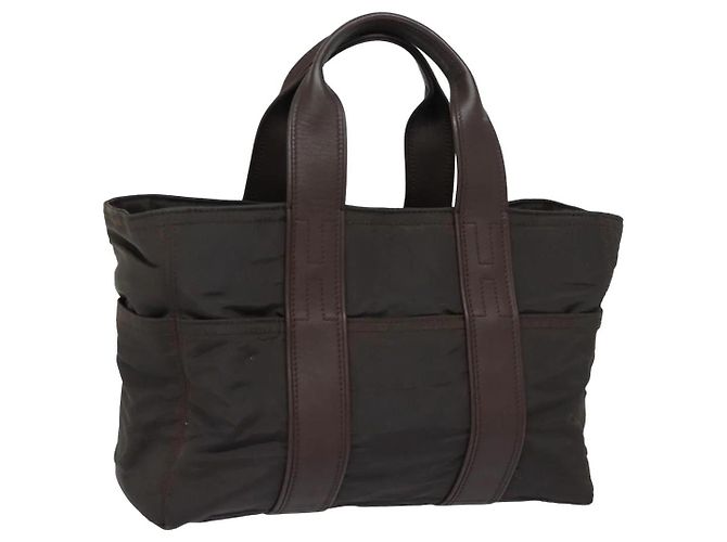 Bolsa Hermès Acapulco PM Marrom