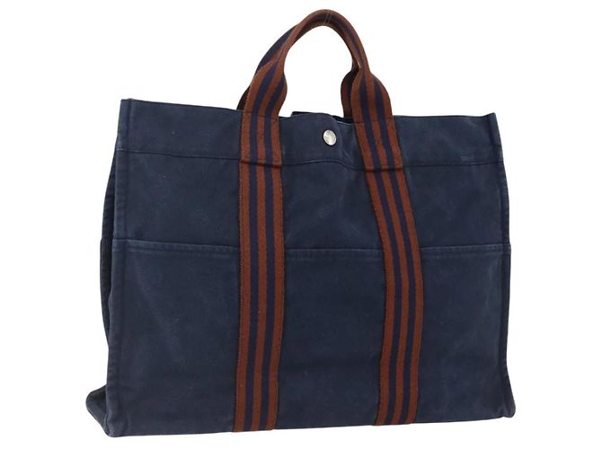 Bolso Fourre Tout MM de Hermès Azul