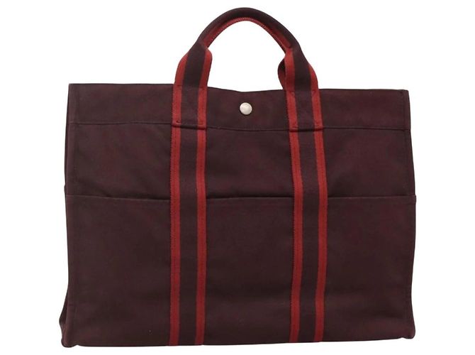 Hermès Fourre Tout MM Handtasche Rot