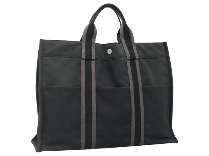 Sac Fourre Tout MM Hermès Noir