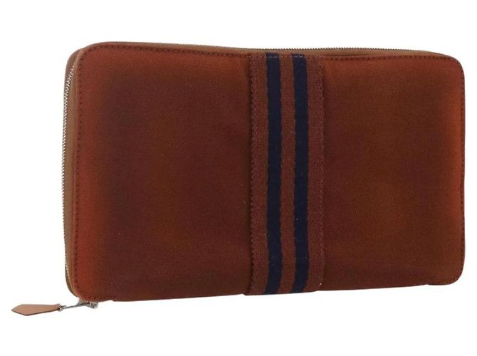 Hermès Cartera Larga GM Perth Hermes Castaño