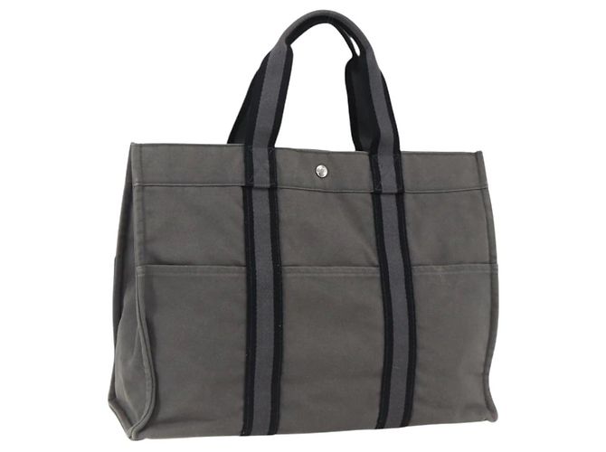 Bolso Hermès Fourre Tout GM Gris