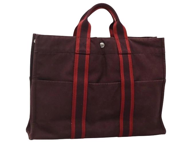 Bolso Fourre Tout MM de Hermès Roja