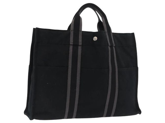 Borsa Fourre Tout MM di Hermès Nero
