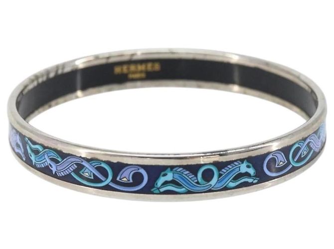 Pulsera Emaille PM Hermès Azul