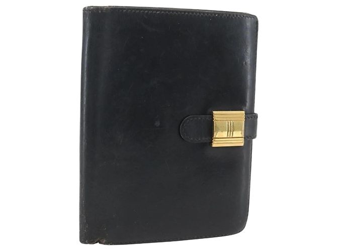 Hermès Saumur Diane Geldbörse Schwarz