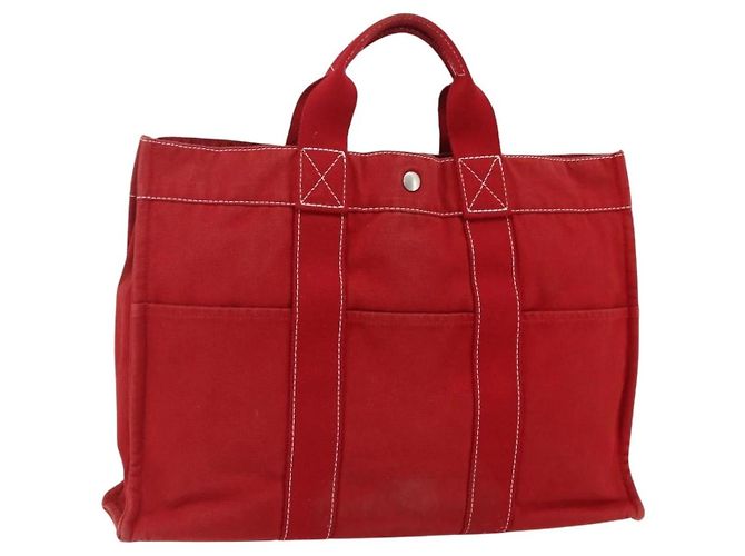 Bolso Fourre Tout MM de Hermès Roja