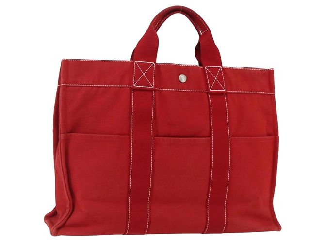 Bolso Fourre Tout MM de Hermès Roja