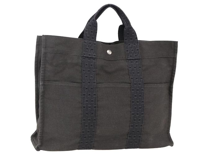 Borsa Hermès Her Line Tote MM Grigio