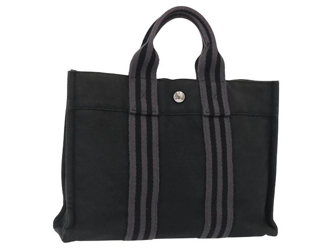 Sac à main Hermès Fourre Tout PM Argenté