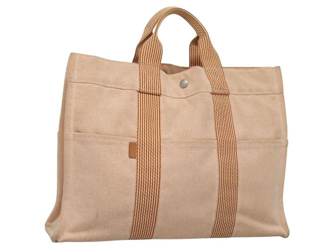 Bolsa Fourre Tout MM Hermès Laranja