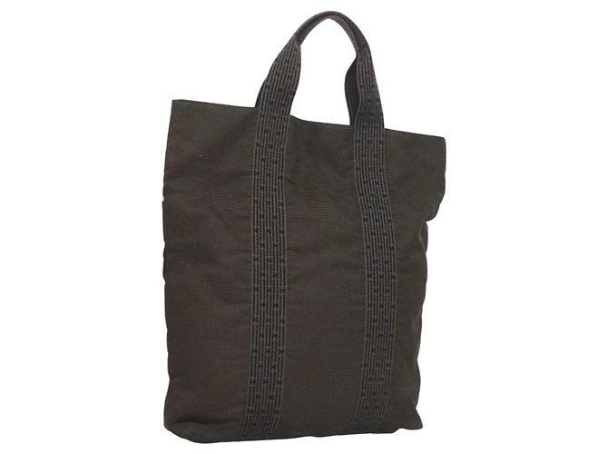 Hermès Her Line Cabas Tasche Grau
