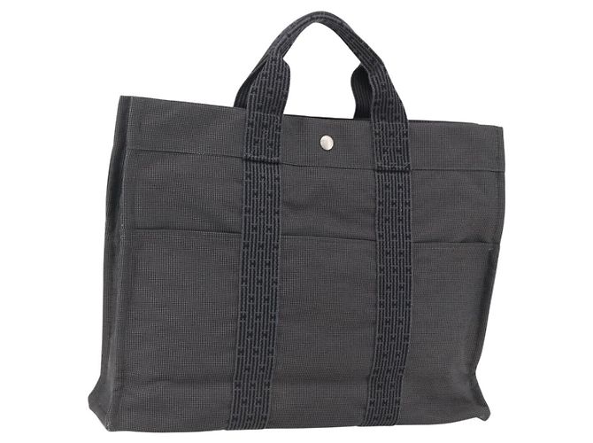 Hermès Her Line Tote MM Handtasche Grau