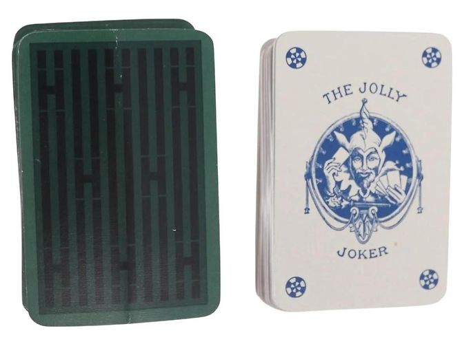 Cartas de jogar Hermès Pretas Preto