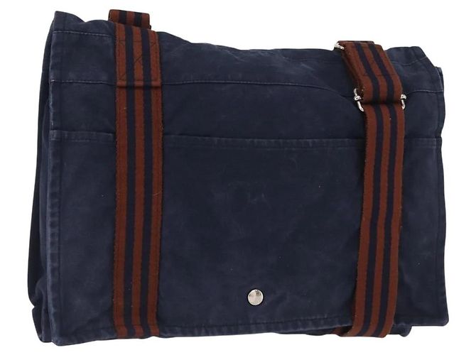 Borsa a Spalla Basas PM di Hermès Blu