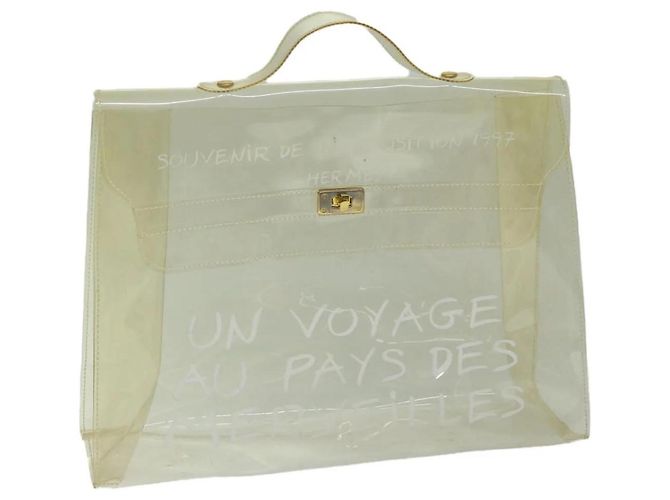 Hermès Kelly Handtasche Weiß