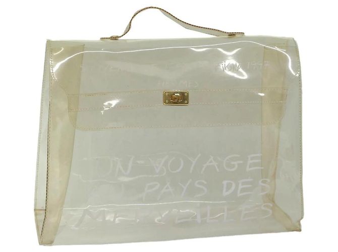 Borsa Hermès Kelly bianca Bianco