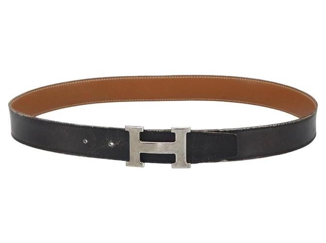 Hermès Hermes Constance Belt Black