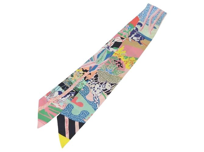 Foulard Twilly Hermès in seta multicolore