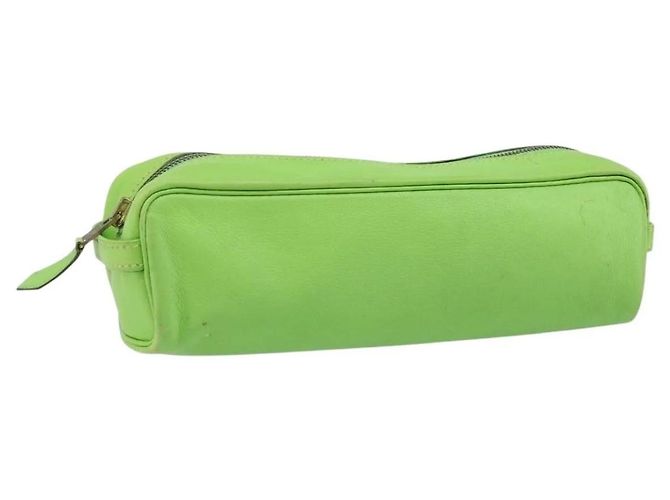 Hermès Hermes Scribe Pen Case Green