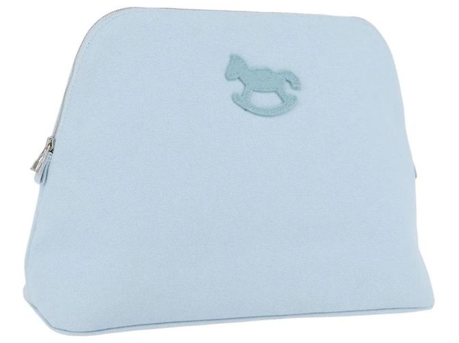 Hermès Hermes Bolide Pouch GM Blue
