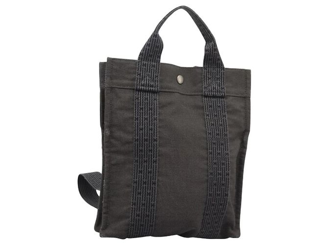 Hermès Hermes Herbag A Dos PM Backpack Grey