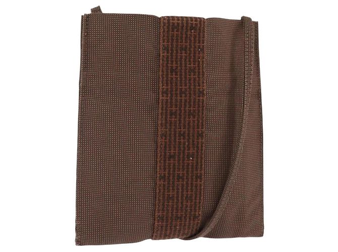 Borsa a Spalla Hermès Pochette Her Line MM Marrone