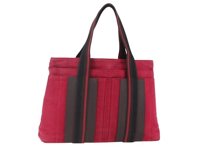 Bolso Tote Hermès Troca Horizontal MM Roja