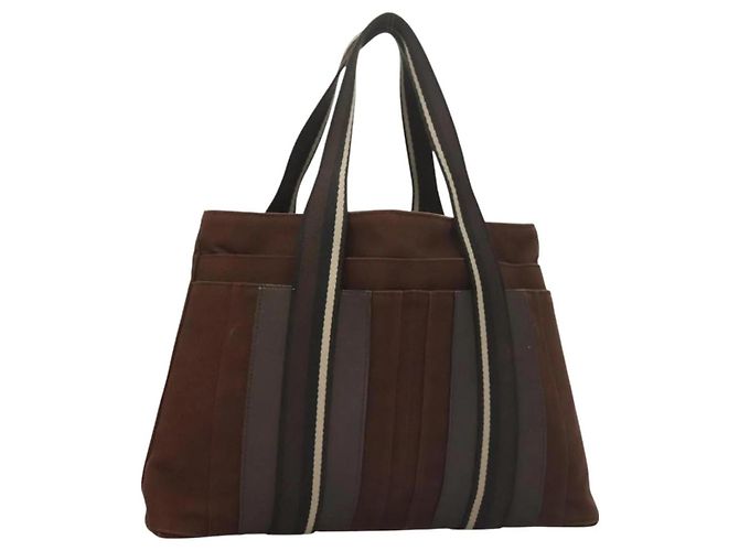 Borsa Hermès Troca Horizontal MM Marrone 