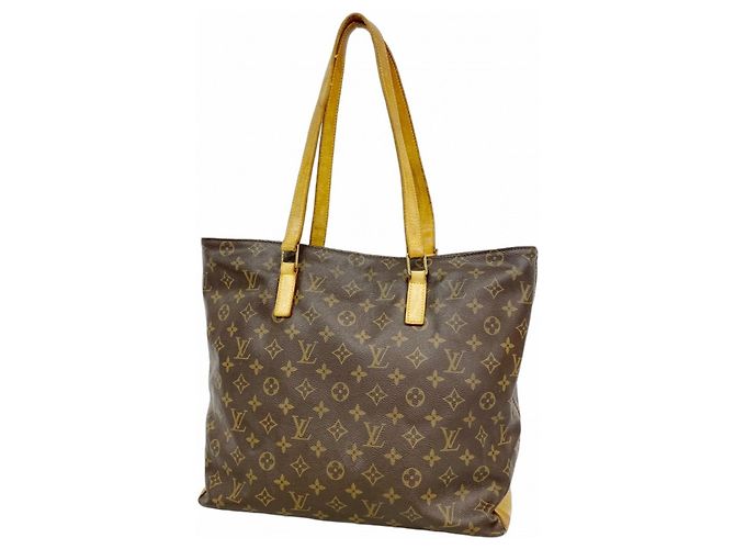 Sac cabas Mezzo Monogram Louis Vuitton Marron