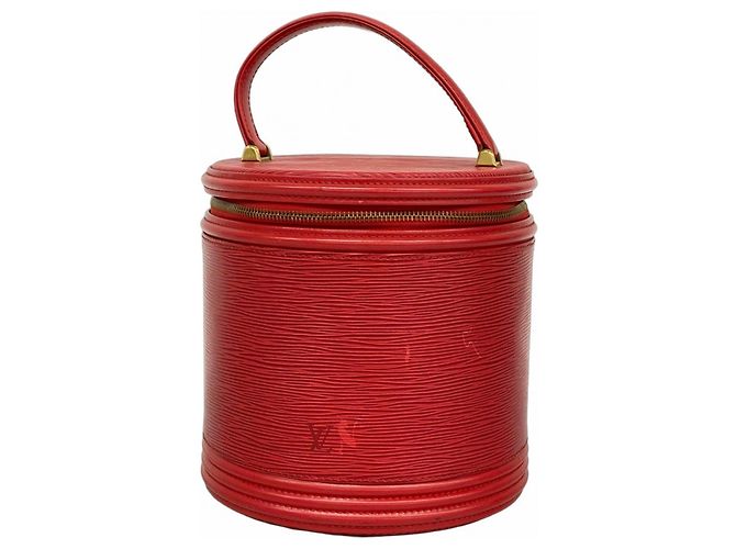 Cannes Epi Handtasche von Louis Vuitton Rot