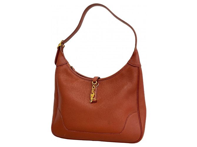Bolsa de Ombro Hermès Trim 31 Avelã