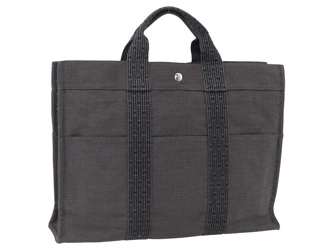 Bolsa Hermès Her Line Tote MM Cinza