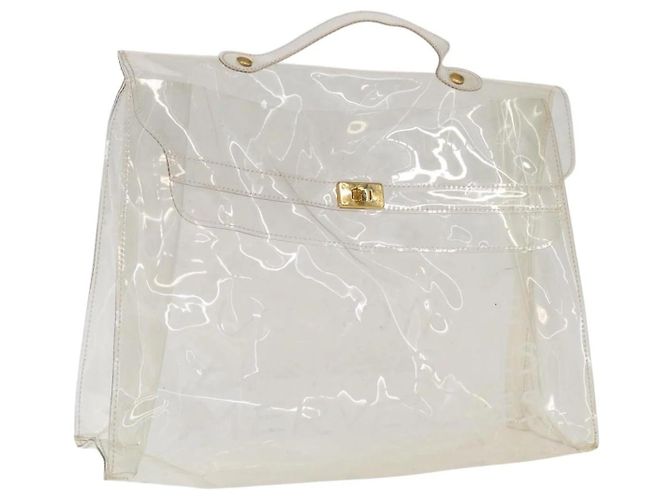 Borsa Kelly Hermès bianca Bianco