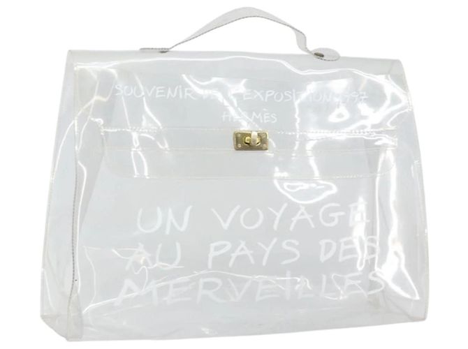 Borsa Kelly Hermès bianca Bianco