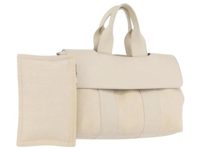 Bolsa de mão Hermès Valparaiso PM Bege