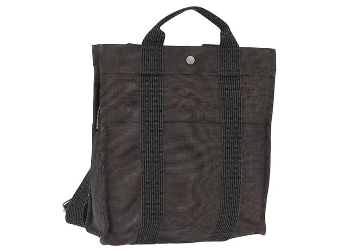 Mochila Hermès Her Line A Dos MM Gris