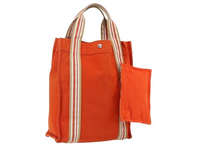 Borsa Tote da Spiaggia Hermès Arancione