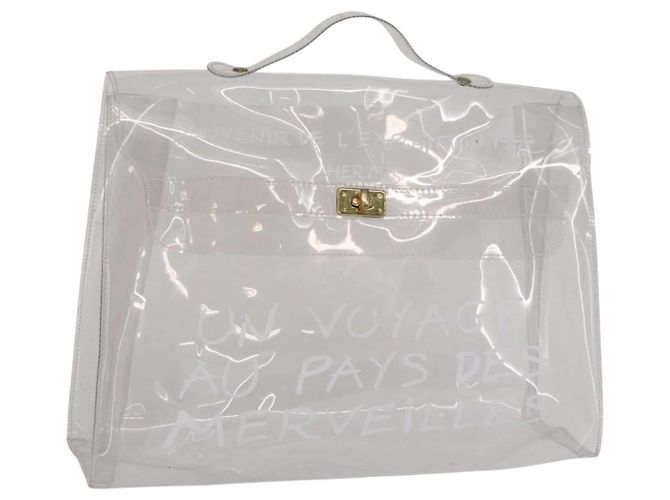 Borsa Kelly Hermès bianca Bianco