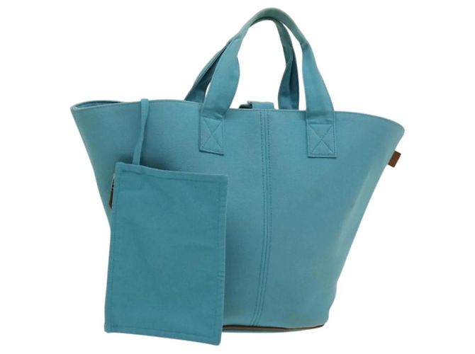 Bolso Tote Panier Plage GM de Hermès Azul