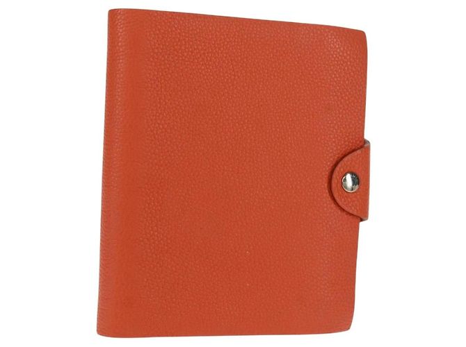 Hermès Hermes Yuris PM Tagesplanerhülle Orange