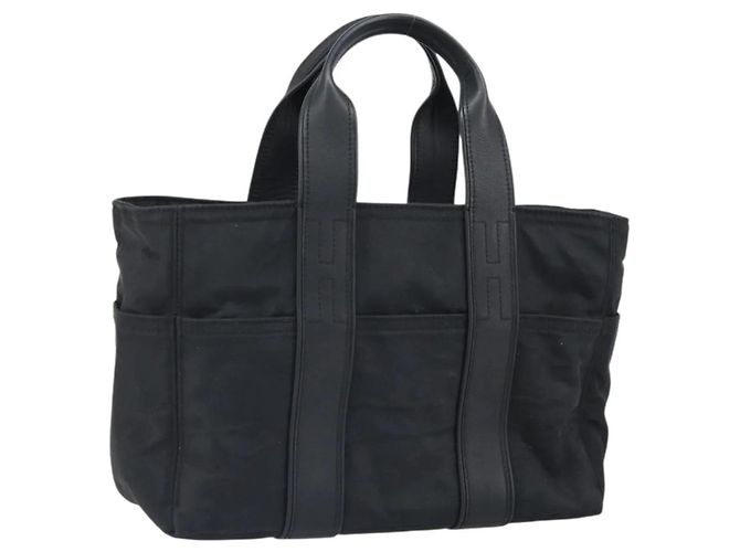 Hermès Acapulco PM Handtasche Schwarz