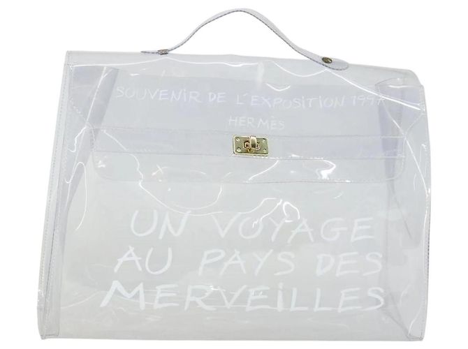 Hermès Kelly Handtasche Weiß