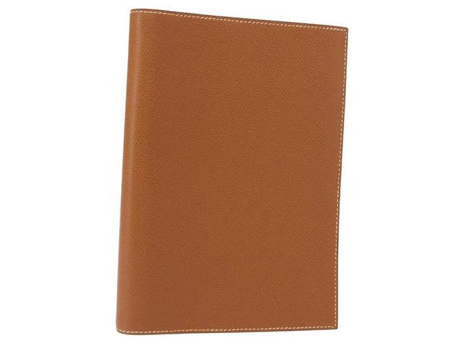 Hermès Hermes Epsom Agenda GM Day Planner Cover Brown