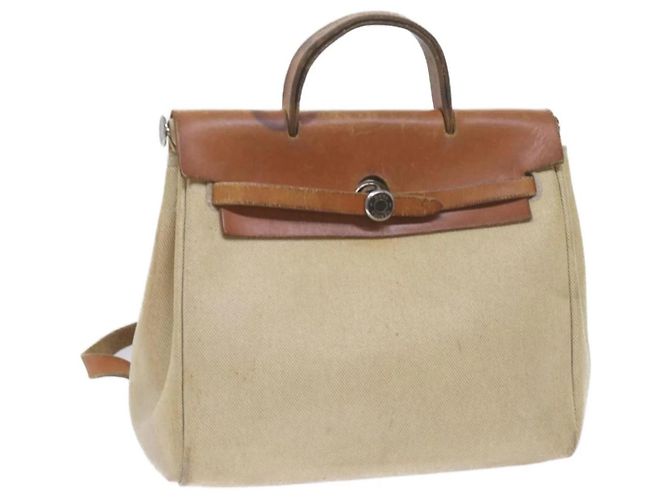 Hermès Hermes Birkin Backpack Beige