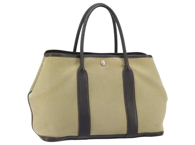 Bolsa Tote Garden Party MM Ash Tower da Hermès Bege