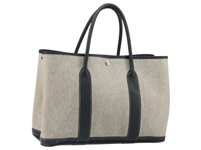 Hermès Garden Party PM Handtasche Grau