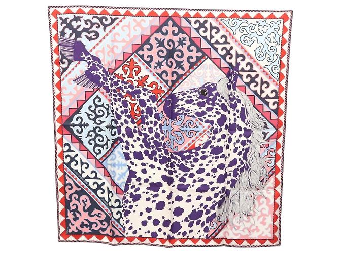 Sciarpa Hermès Carré 90 Porpora