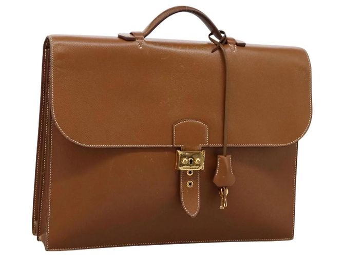 Sac Adepeche 38 de Hermès Marron